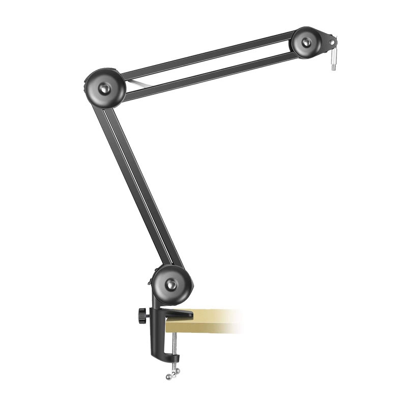 Heavy Duty Microphone Stand Adjustable Suspension Boom Arm Mount Stand Holder for Voice Recording,Regular Style